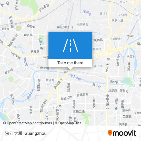汾江大桥 map