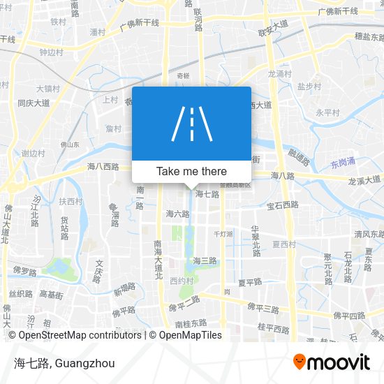 海七路 map