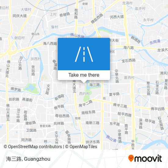 海三路 map