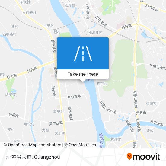 海琴湾大道 map