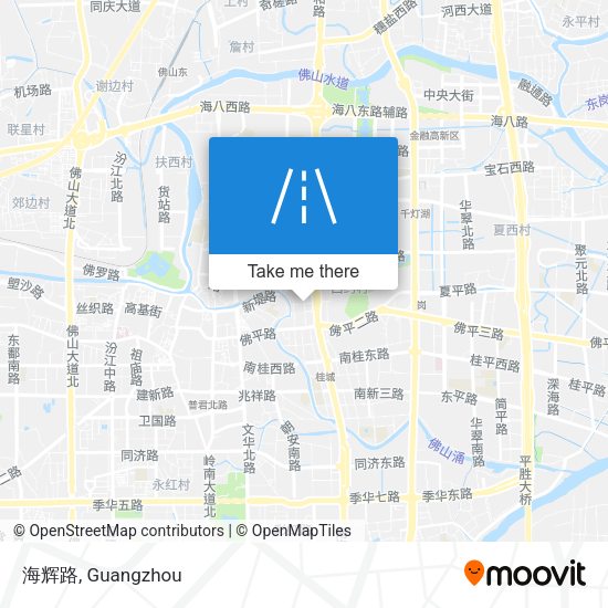 海辉路 map