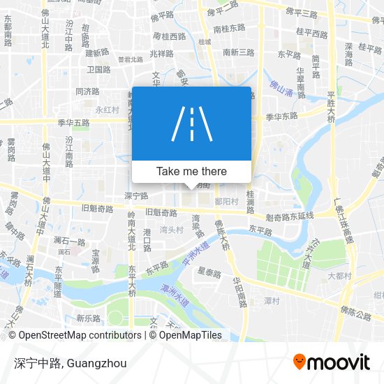 深宁中路 map