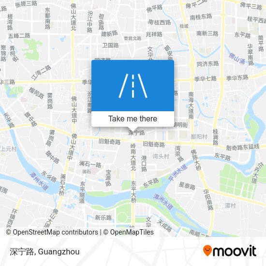 深宁路 map