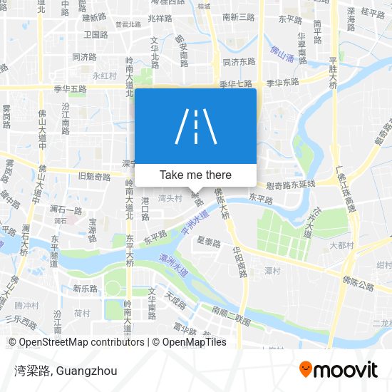 湾梁路 map