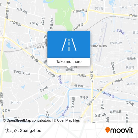 状元路 map