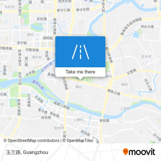 玉兰路 map