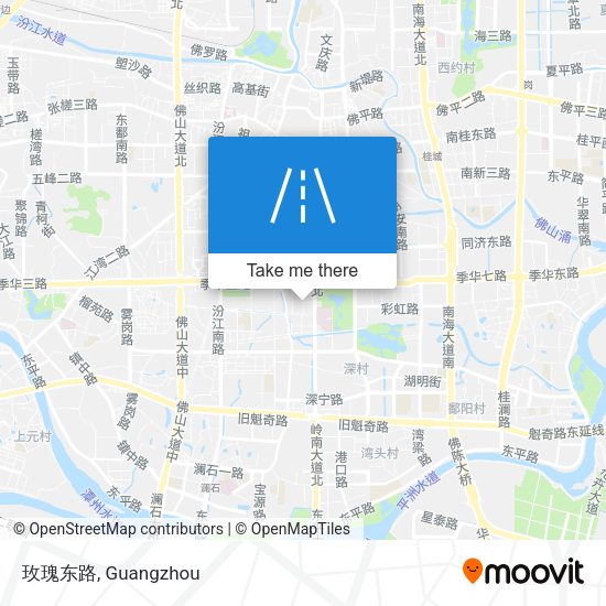 玫瑰东路 map
