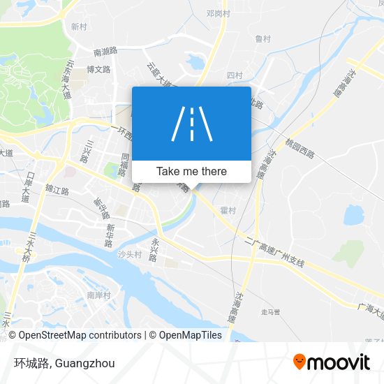 环城路 map