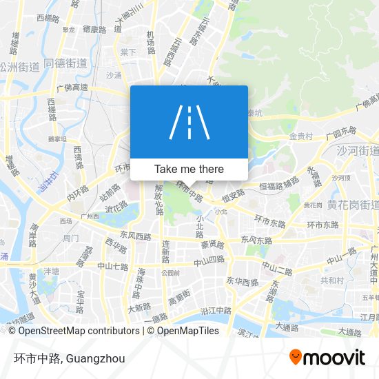 环市中路 map