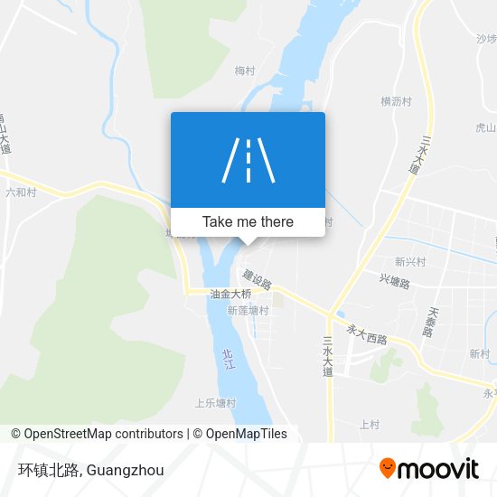环镇北路 map