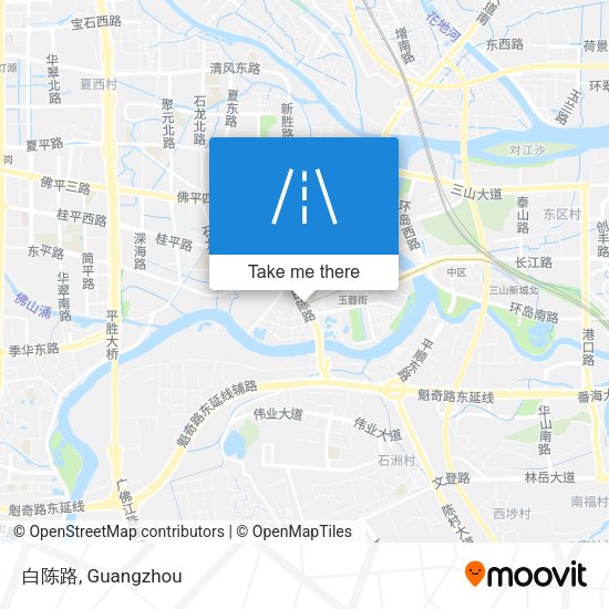 白陈路 map