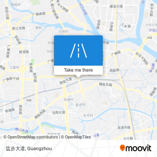 盐步大道 map