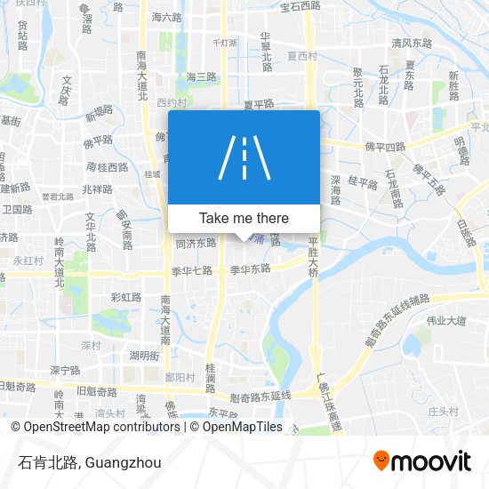 石肯北路 map