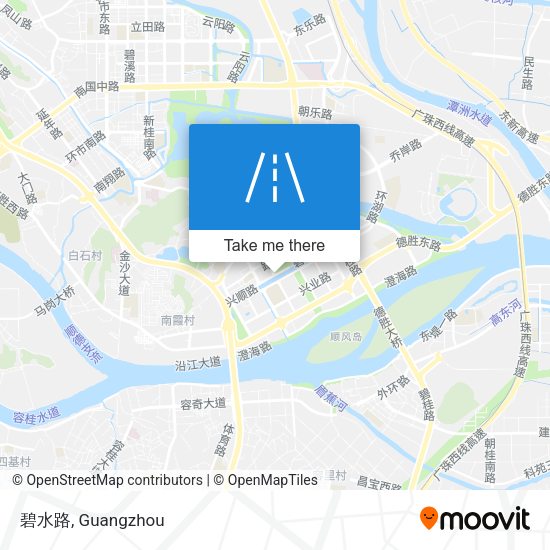 碧水路 map