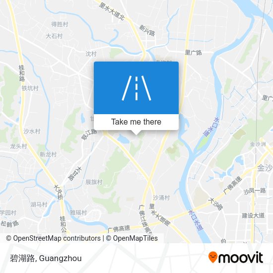 碧湖路 map