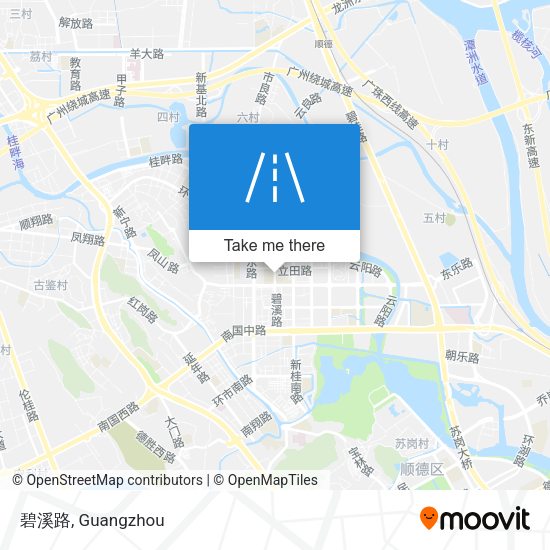 碧溪路 map