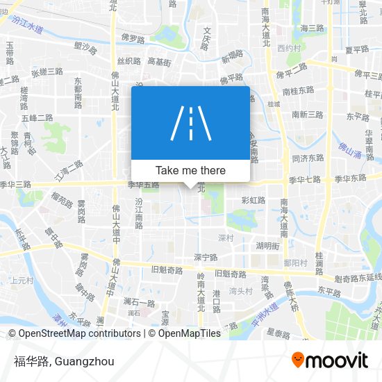 福华路 map