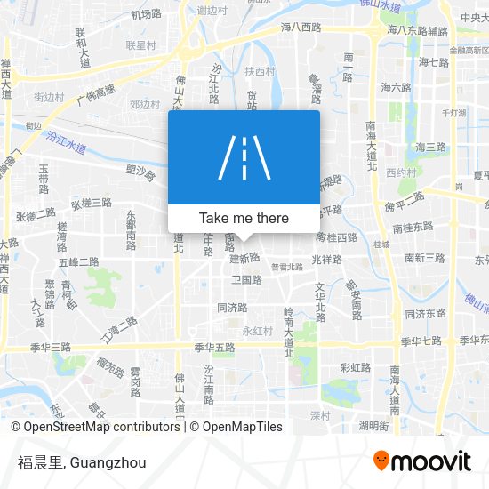 福晨里 map