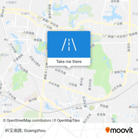 科宝南路 map