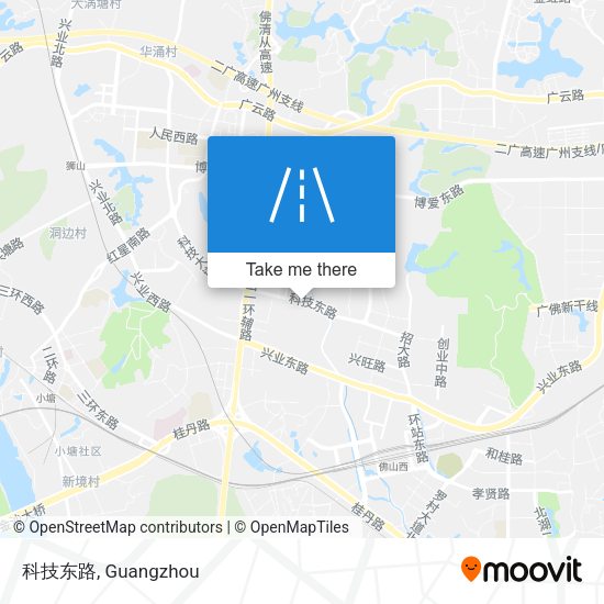 科技东路 map