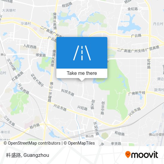 科盛路 map