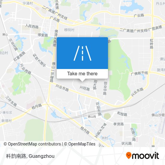 科韵南路 map