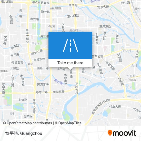 简平路 map