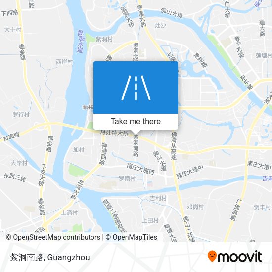 紫洞南路 map
