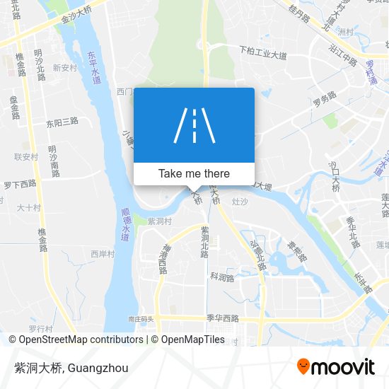 紫洞大桥 map