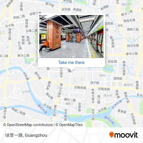绿景一路 map