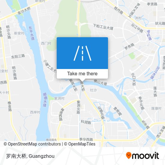 罗南大桥 map