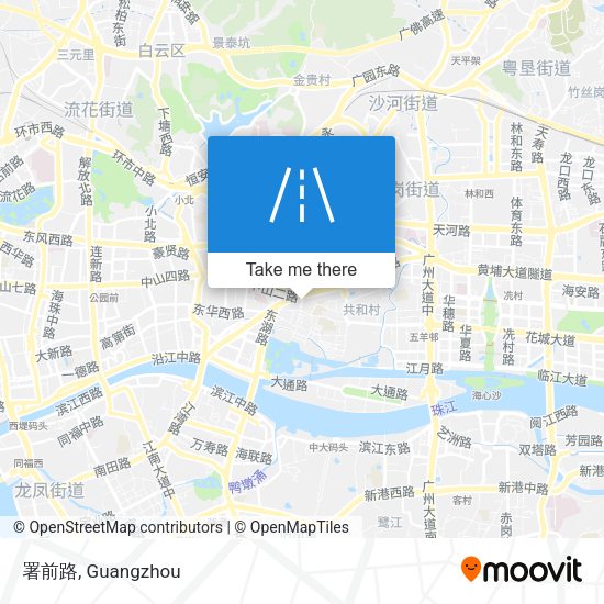 署前路 map