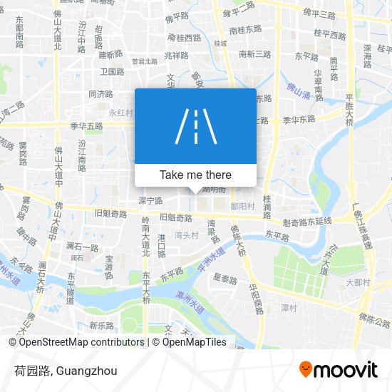 荷园路 map
