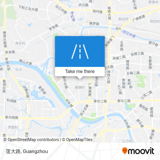 莲大路 map