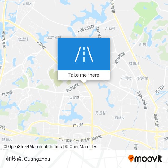 虹岭路 map
