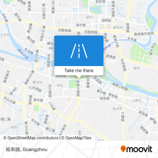 裕和路 map