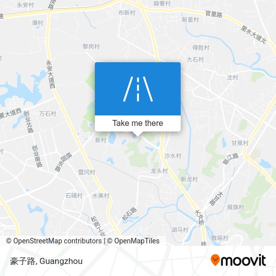 豪子路 map