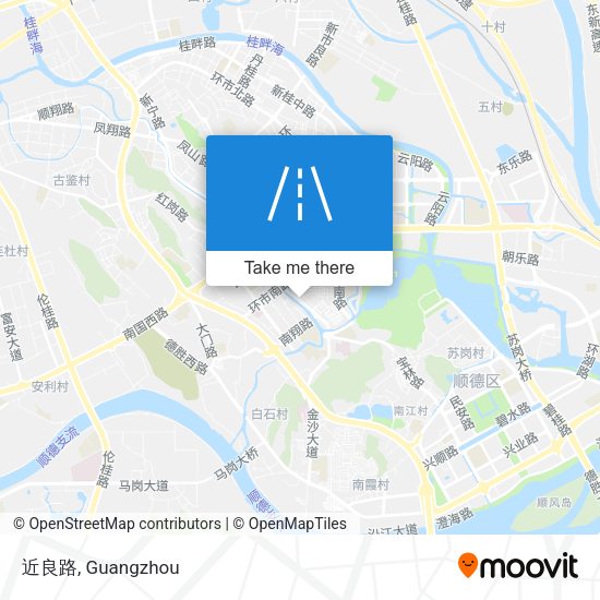 近良路 map