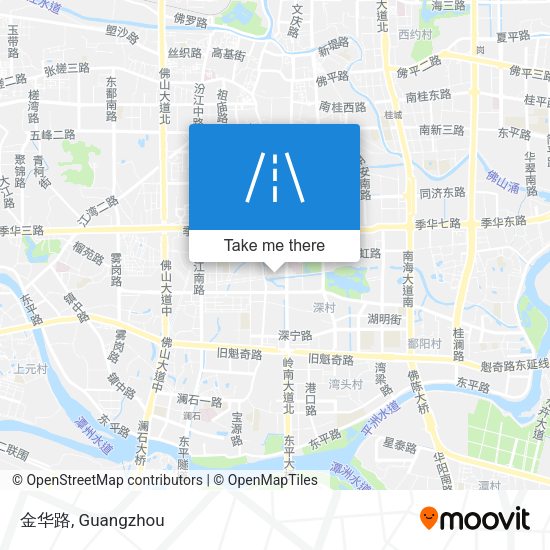 金华路 map