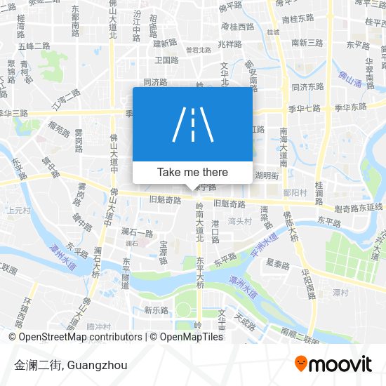 金澜二街 map