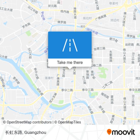 长虹东路 map