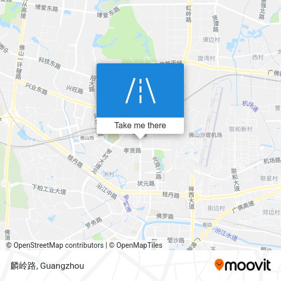 麟岭路 map