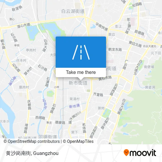 黄沙岗南街 map