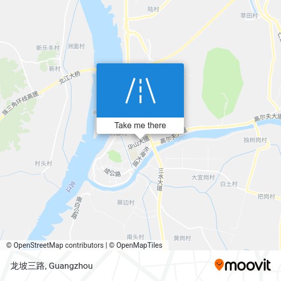 龙坡三路 map
