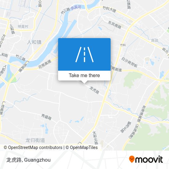 龙虎路 map