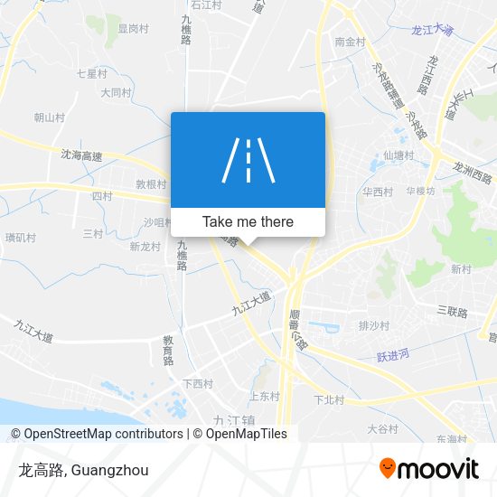 龙高路 map