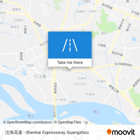 沈海高速 - Shenhai Expressway map