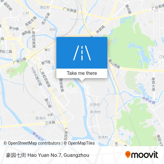 豪园七街 Hao Yuan No.7 map
