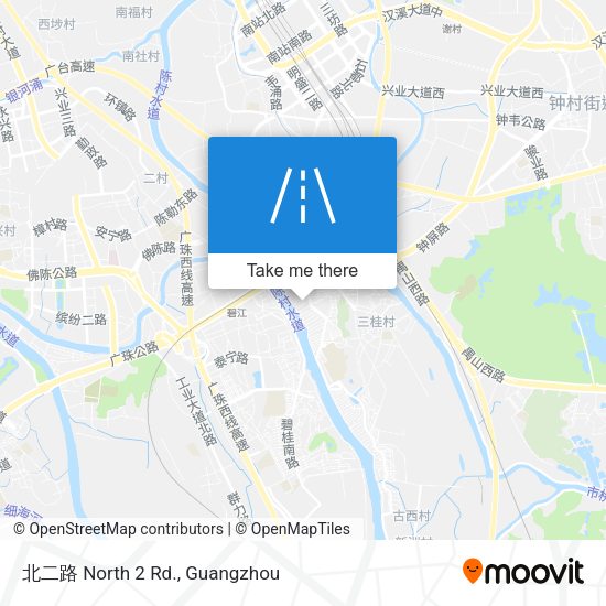 北二路 North 2 Rd. map