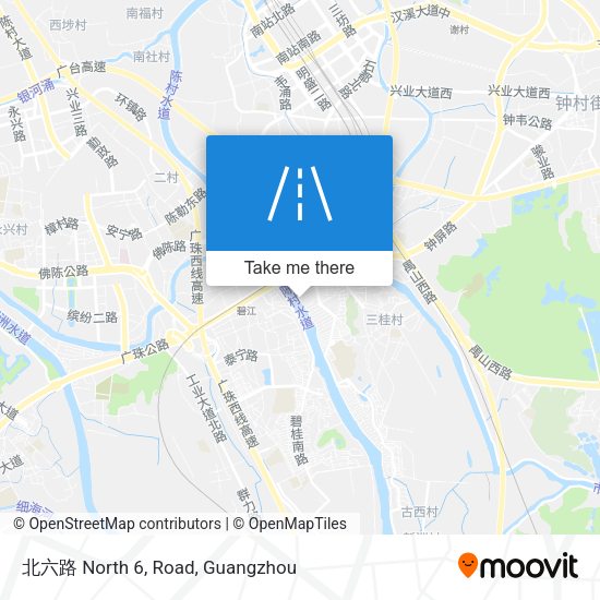 北六路 North 6, Road map